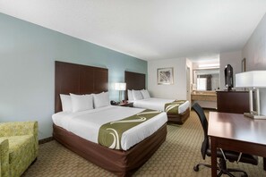 Standard Room, 2 Queen Beds, Non Smoking | Individually decorated, individually furnished, desk, laptop workspace - Quality Inn Clute Freeport (Clute)