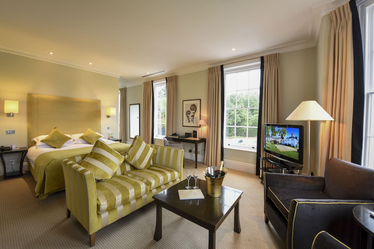 executive suite | living area | flat-screen tv