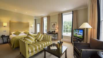 Suite ejecutiva | Área de sala de estar | Televisión de pantalla plana