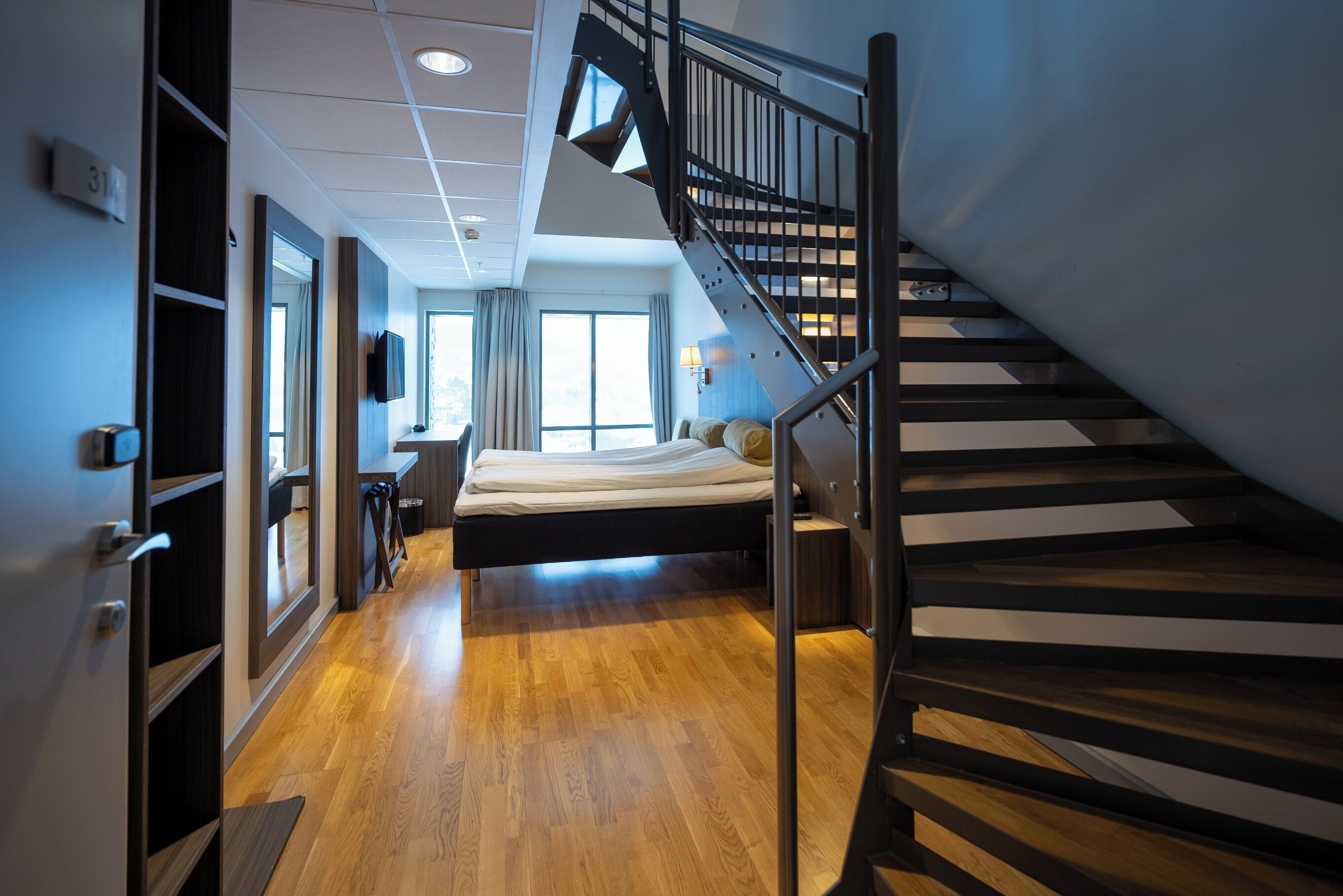 Suite | Skrivebord, lydisolert, wi-fi (inkludert) og sengetøy