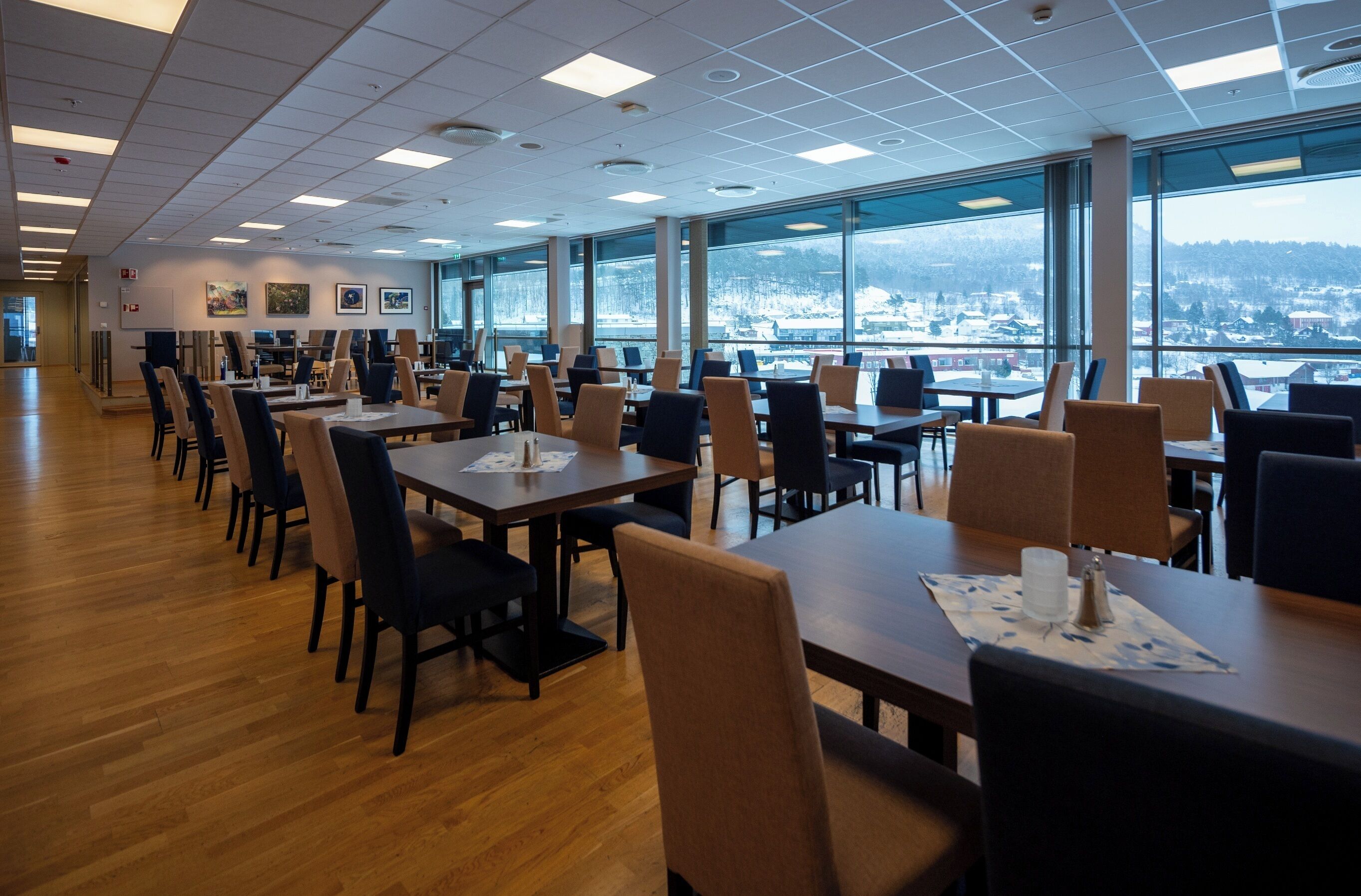 Dinner served, local cuisine