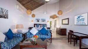 Premium Beachfront Suite | Premium bedding, pillowtop beds, minibar, in-room safe