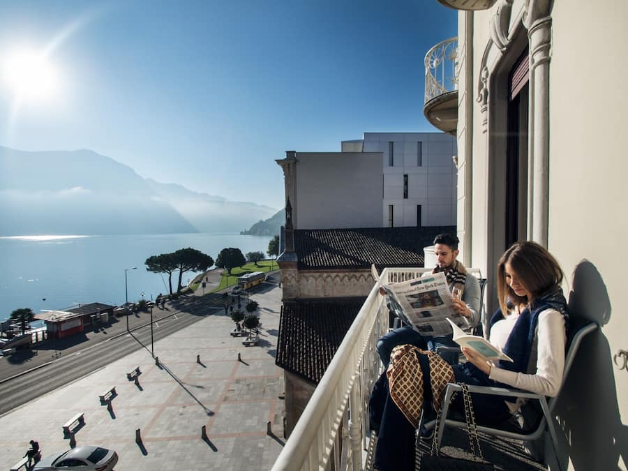 Panoramic Double Room, Balcony, Lake View | Aerial view