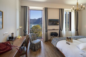 Panoramic Double Room, Balcony, Lake View | In-room safe, blackout curtains, free WiFi, bed sheets