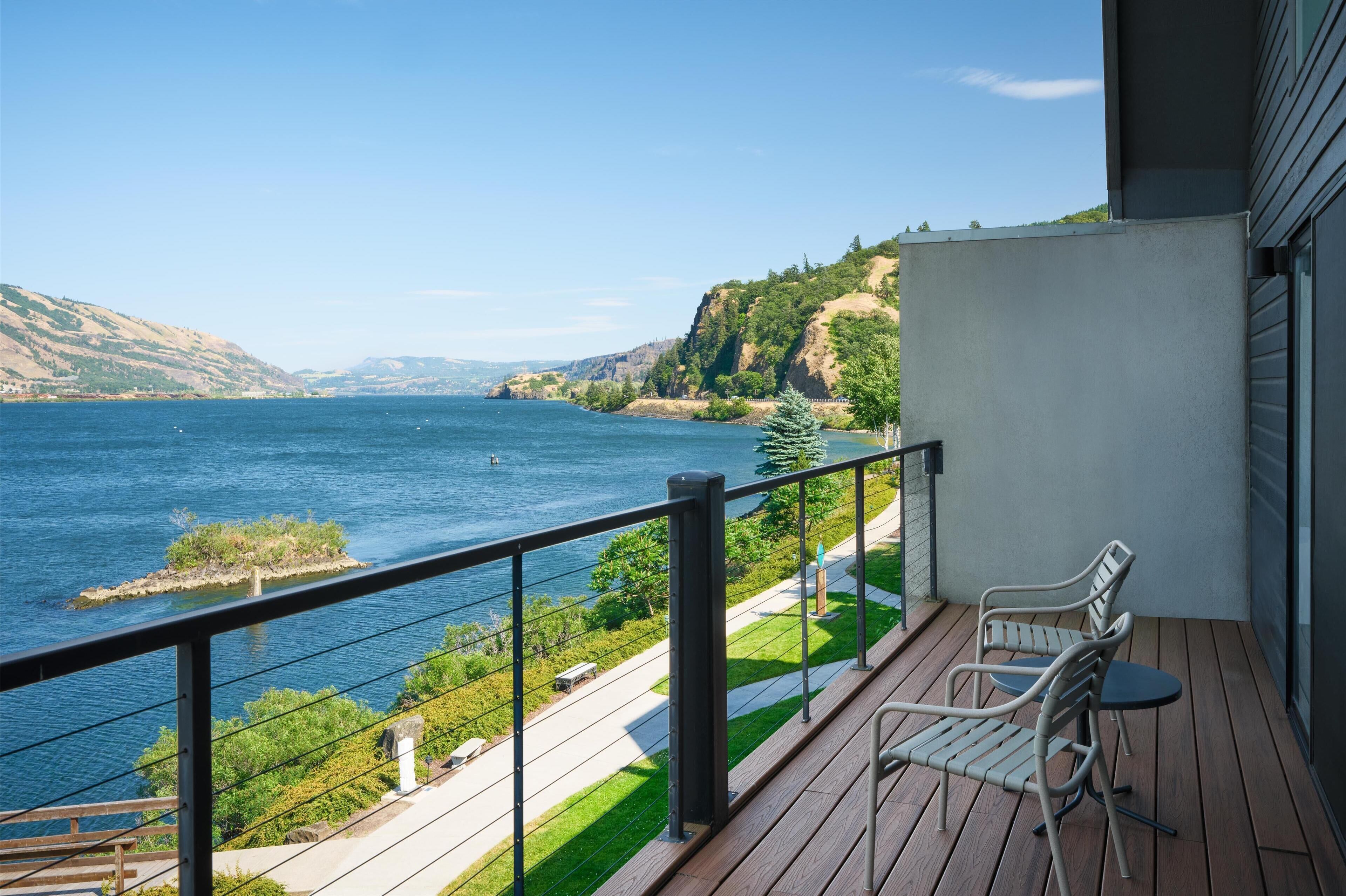 Suite, 1 King Bed, Fireplace, River View (Sitting Area, No Pets) | View from room