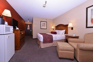 Premium bedding, in-room safe, blackout curtains, iron/ironing board