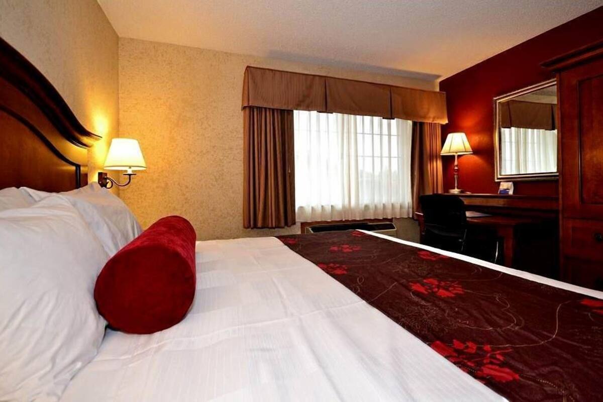 Junior Suite, 1 King Bed, Non Smoking, Refrigerator & Microwave | Premium bedding, in-room safe, blackout drapes, iron/ironing board