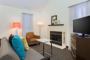 Premium bedding, pillow-top beds, desk, blackout curtains