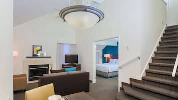 Premium bedding, pillowtop beds, desk, blackout drapes