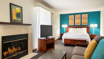 Premium bedding, pillowtop beds, desk, blackout drapes