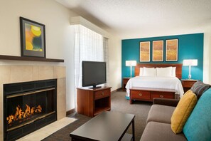 Premium bedding, pillow-top beds, desk, blackout curtains