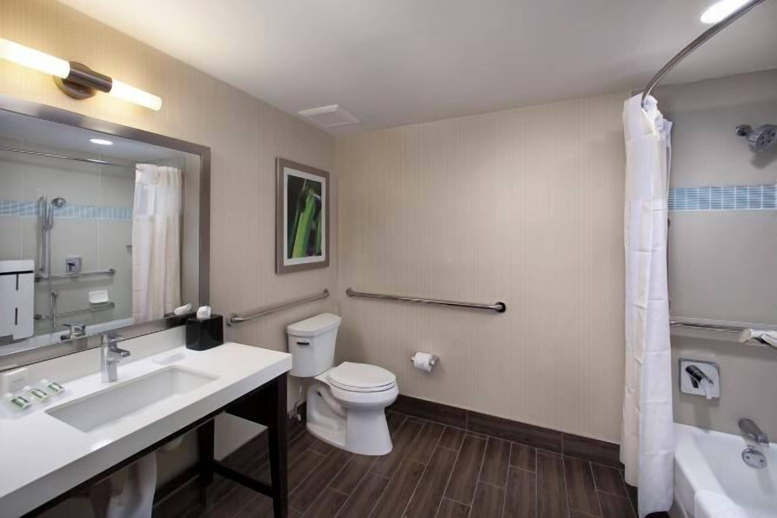 Bathroom | Eco-friendly toiletries, hair dryer, towels, soap