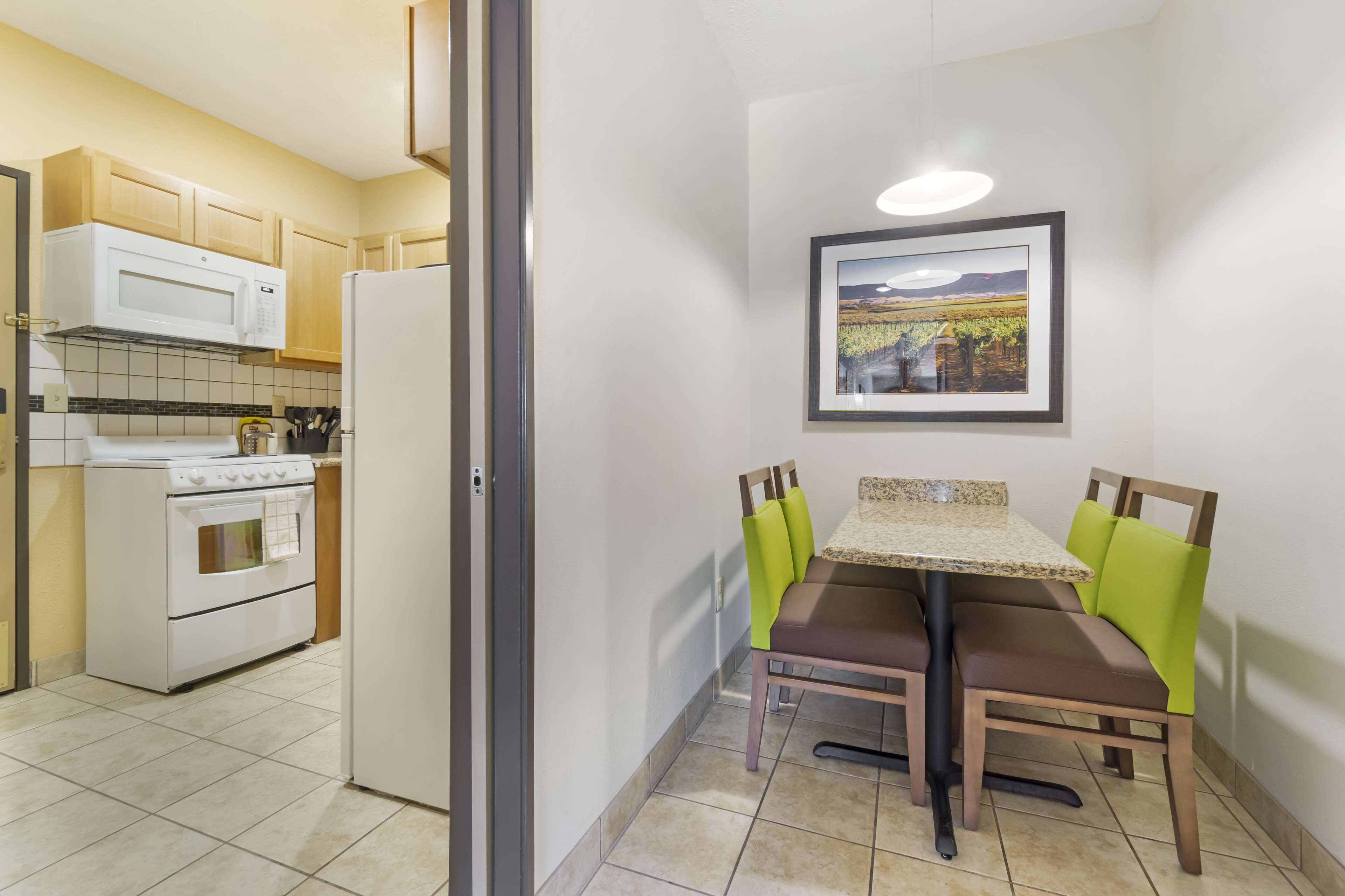 suite, 1 king bed, non smoking, jetted tub (full kitchen) | 1 bedroom, premium bedding, individually furnished, desk