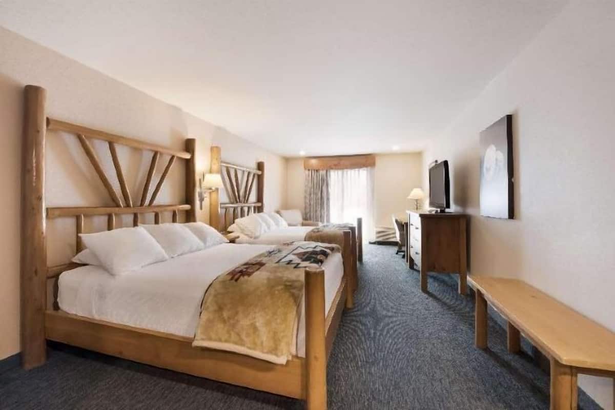 Pillow-top beds, blackout curtains, iron/ironing board