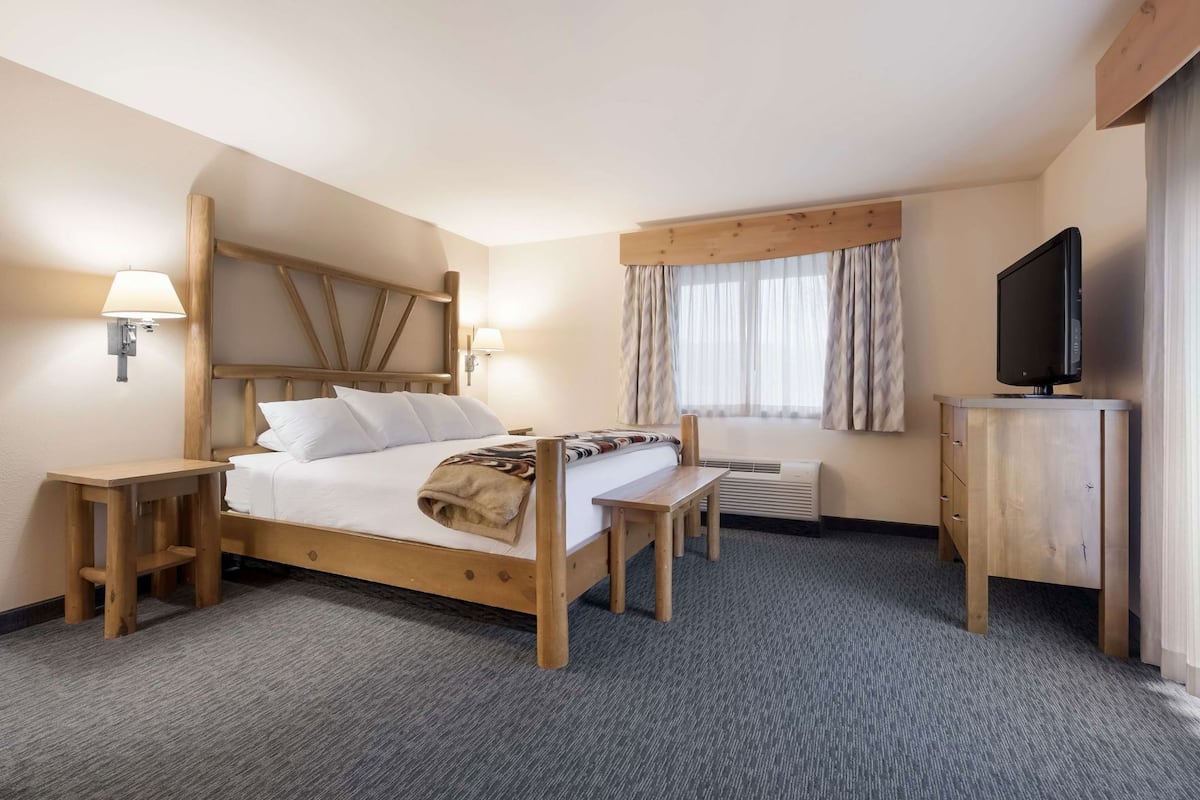 Pillow-top beds, blackout curtains, iron/ironing board