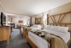 Pillow-top beds, blackout curtains, iron/ironing board