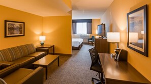 Suite, 1 King Bed, Non Smoking, Refrigerator & Microwave - Best Western East Towne Suites (Madison)