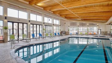 Indoor pool, outdoor pool, open 6:00 AM to 10:00 PM, sun loungers