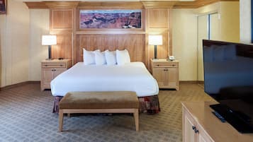 Premium bedding, pillowtop beds, in-room safe, desk