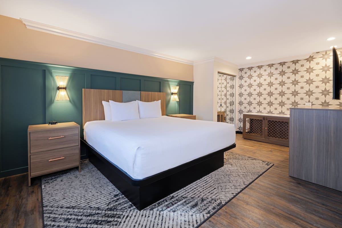 Habitación estándar, 1 cama King size (Pet Friendly) | Ropa de cama de alta calidad y camas con pillow-top