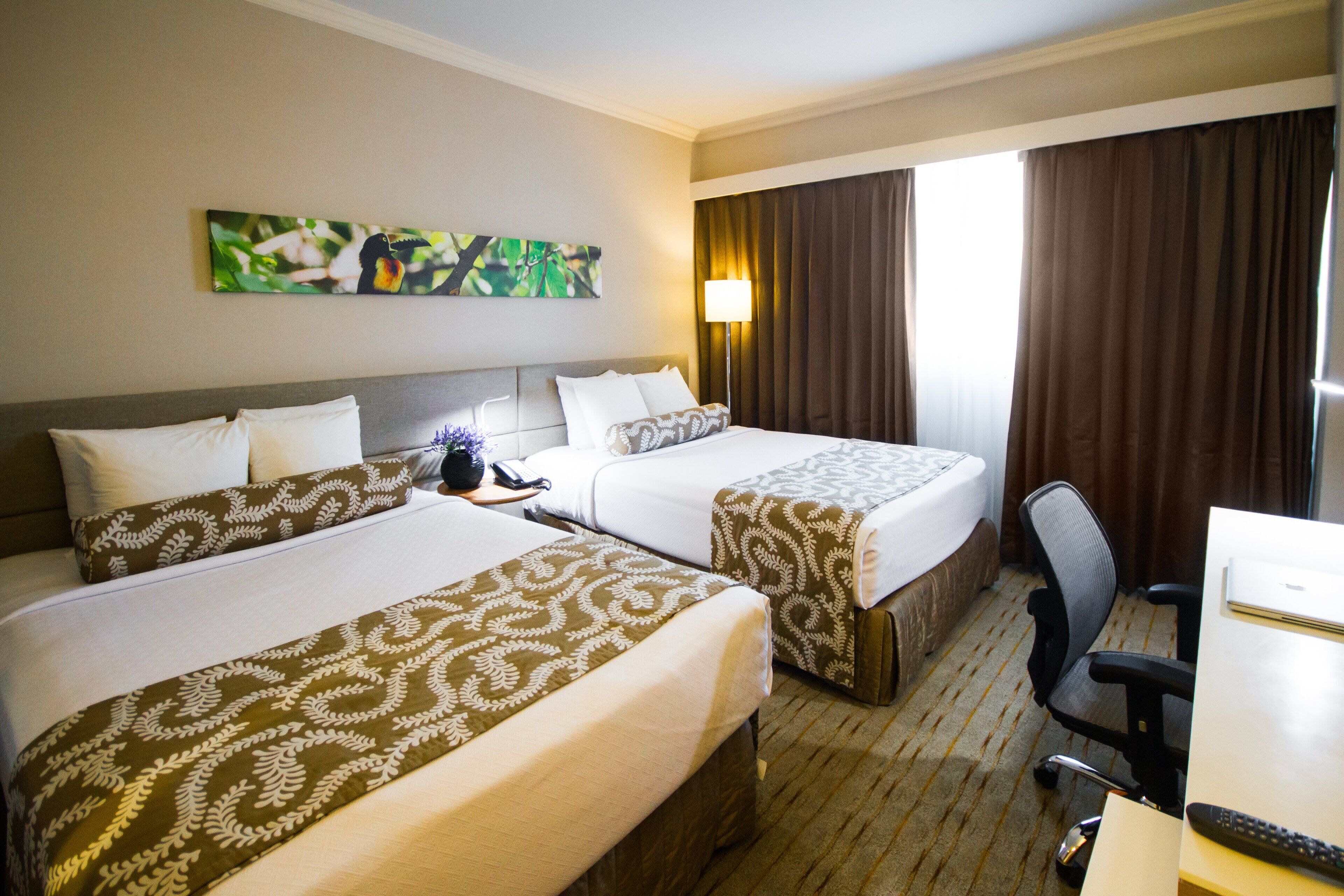 Premium bedding, minibar, in-room safe, desk