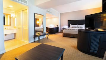 Ropa de cama de alta calidad y minibar