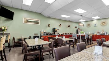 Free daily full breakfast