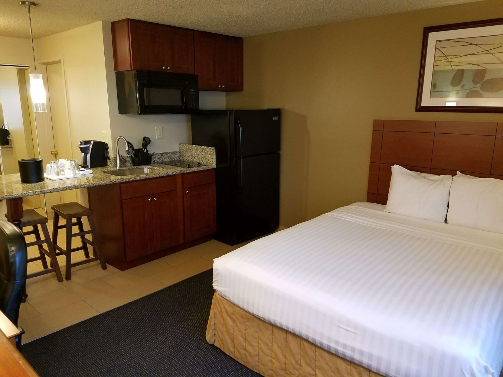 Premium bedding, pillowtop beds, individually decorated