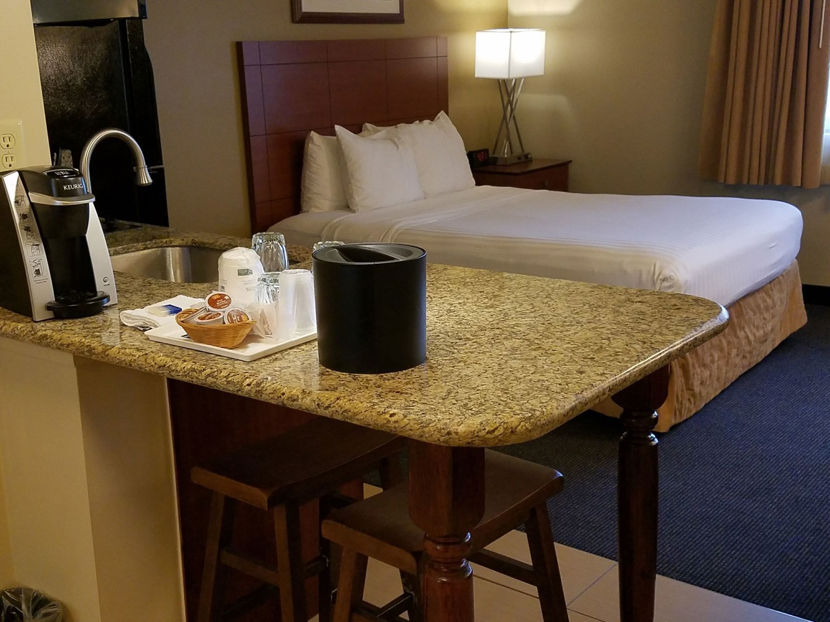Premium bedding, pillowtop beds, individually decorated