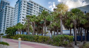 Hotel Exterior at Crystal Beach Suites Miami Oceanfront Hotel
