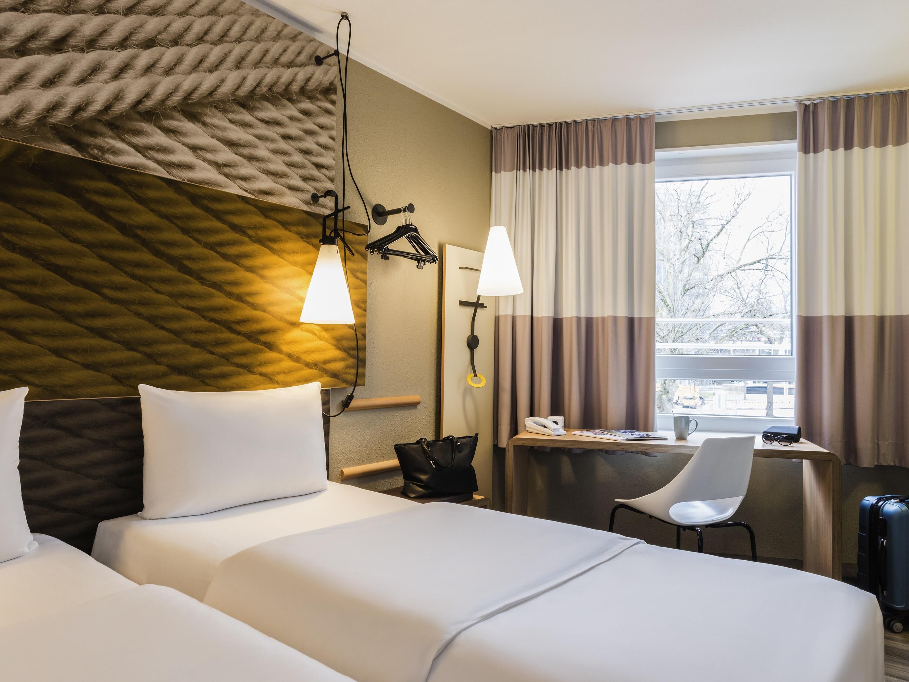 Room, 2 Single Beds (New Sleeping Comfort Concept) | Desk, iron/ironing board, free WiFi, bed sheets