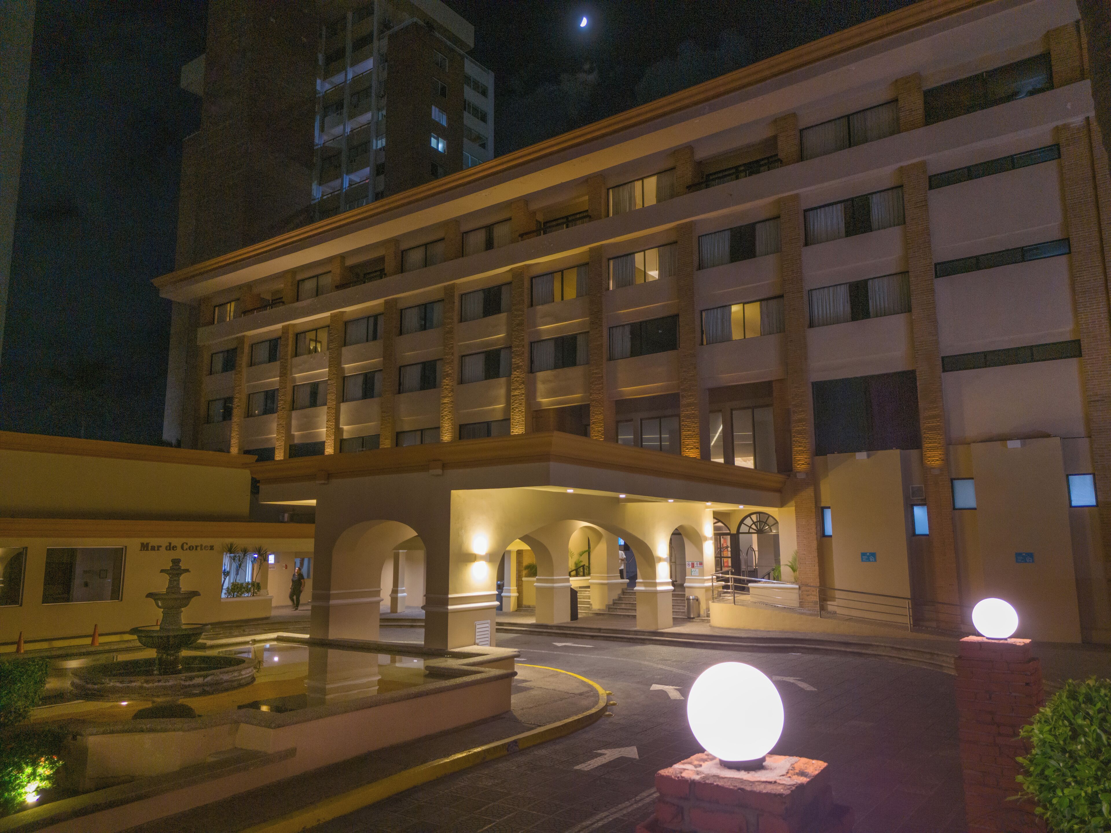 Façade de l’hébergement