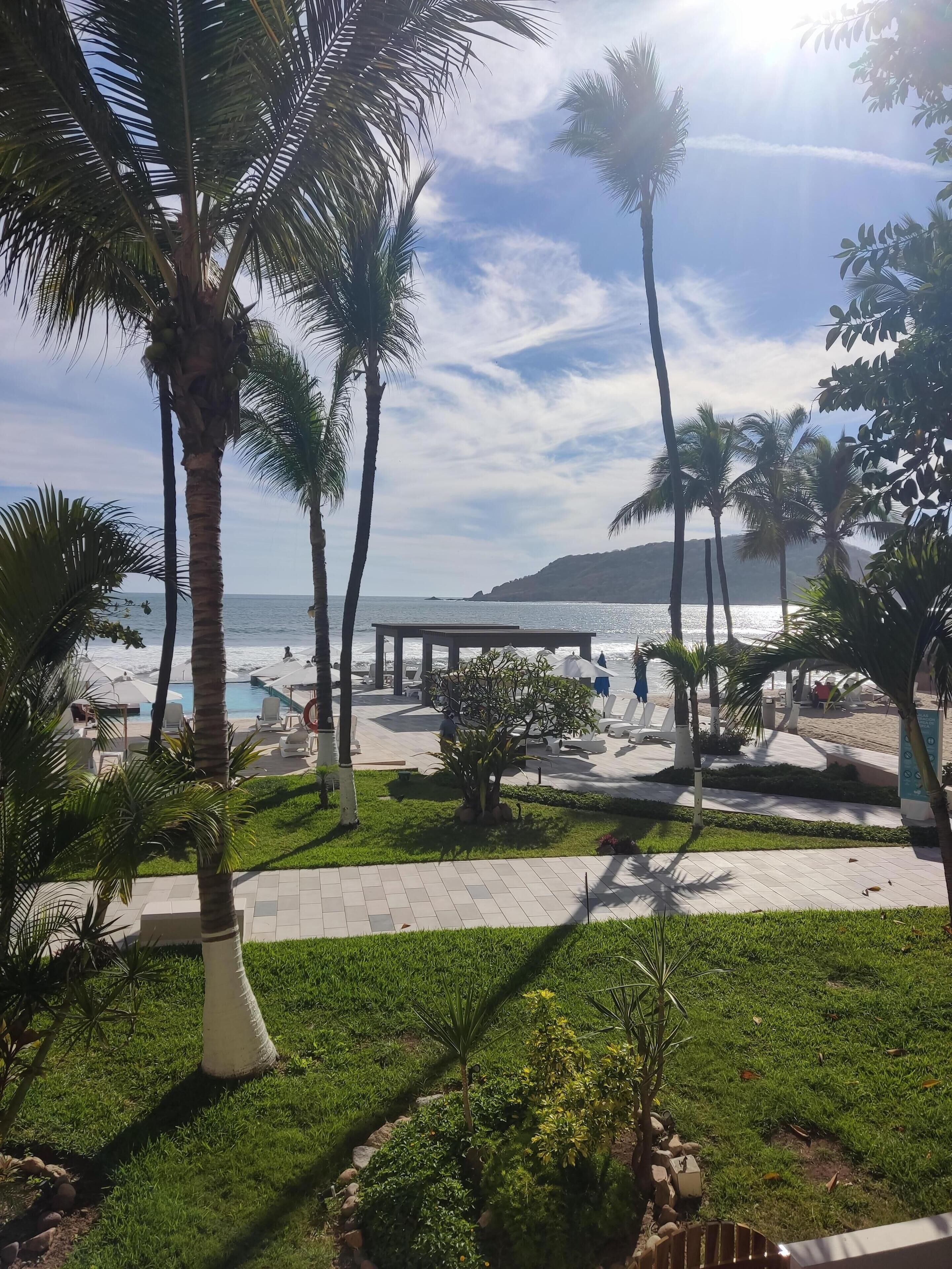 Vista desde la propiedad