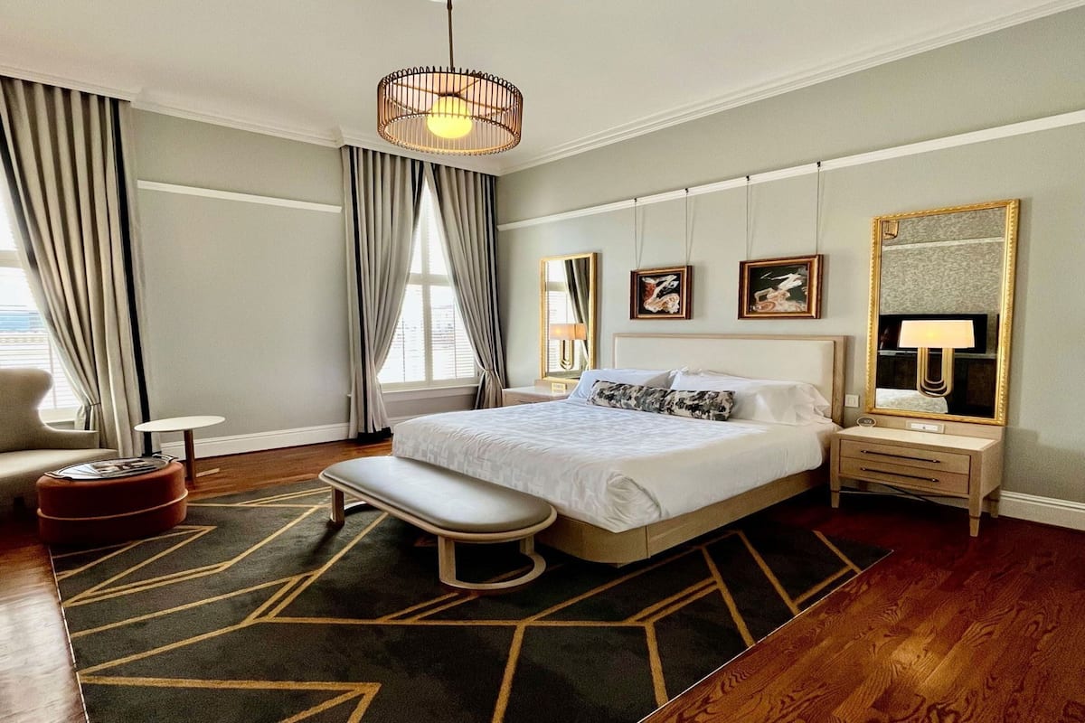 Premium bedding, pillow-top beds, in-room safe, laptop workspace