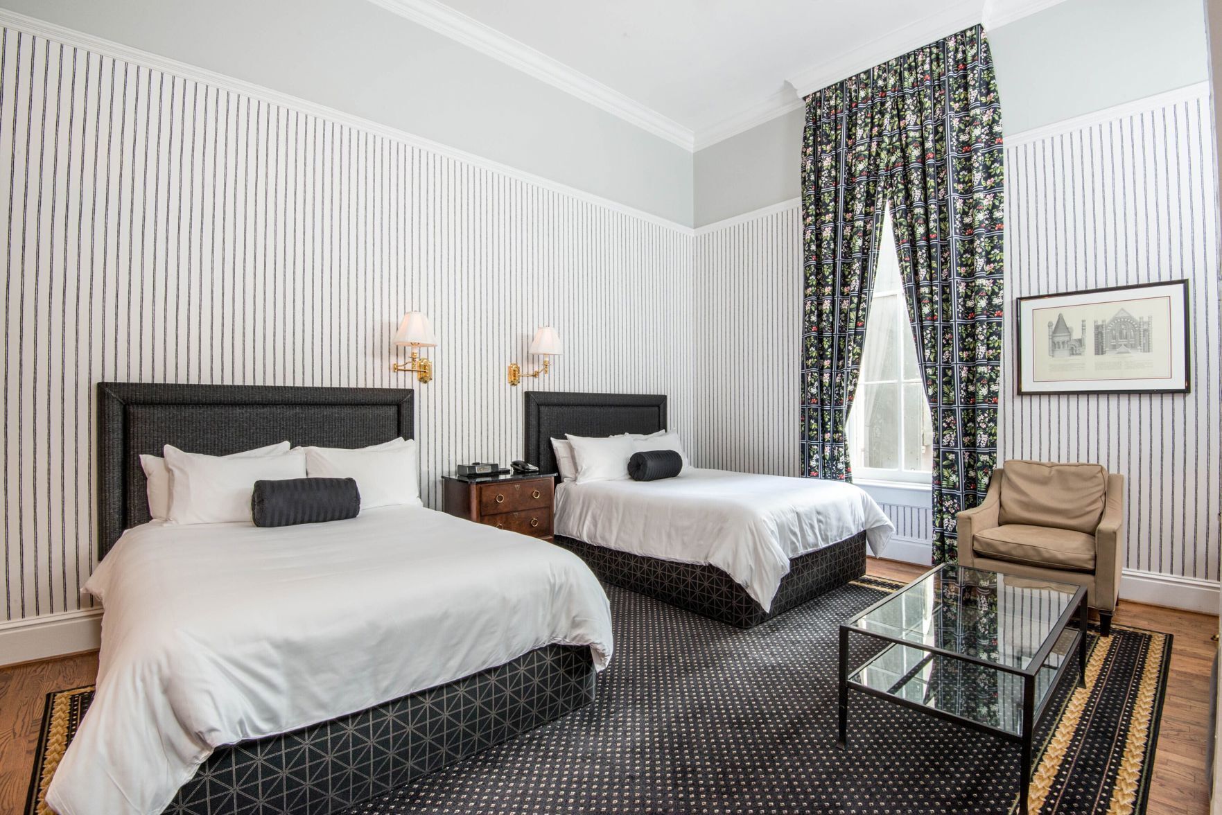 Roupas de cama premium, camas com colchões pillow-top