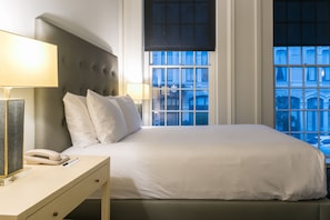 Premium bedding, pillowtop beds, in-room safe, laptop workspace