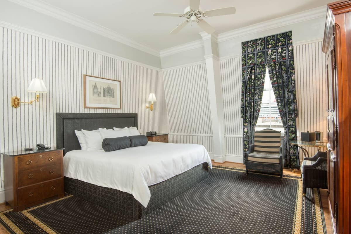 Premium bedding, pillow-top beds, in-room safe, laptop workspace