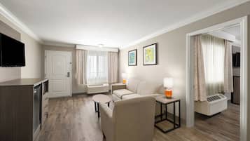 Suite, Multiple Beds, Non Smoking | 1 bedroom, desk, blackout drapes, iron/ironing board