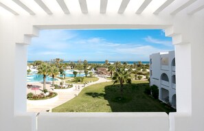 Standard Double Room, 1 Bedroom, Sea View | Beach/ocean view - Djerba Plaza Thalasso & Spa (Djerba Midun)