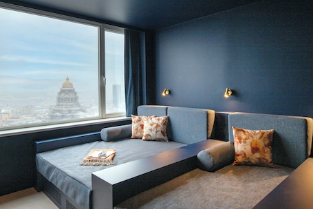 Sauna, steam room, body treatments, hot stone massages. The Hotel