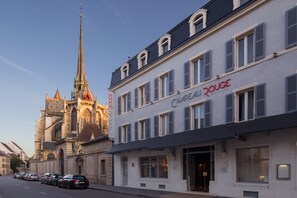 Façade de l’hébergement