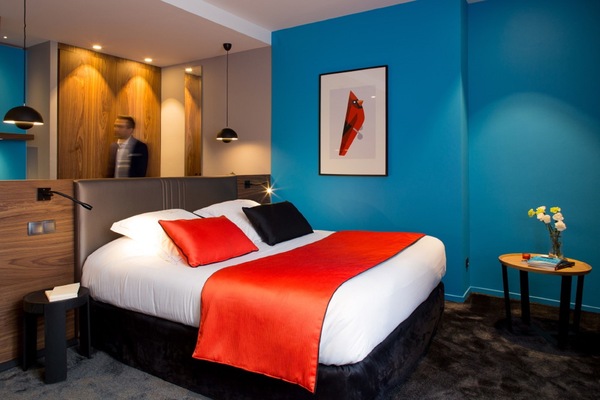 Room (Privilege) | Peralatan tempat tidur premium, tilam berlapik, bar mini