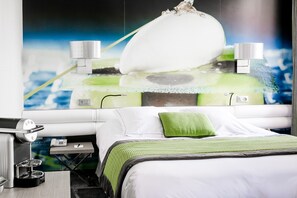 Privilege Room with Spa access | Premium bedding, pillow-top beds, minibar, in-room safe - Hostellerie du Chapeau Rouge (Dijon)