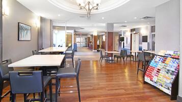 Free daily on-the-go breakfast