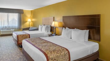 Iron/ironing board, free cribs/infant beds, rollaway beds, WiFi