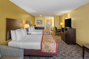 Standard Room, Multiple Beds, Non Smoking, Refrigerator & Microwave (Larger Room) | Iron/ironing board, WiFi, bed sheets - Best Western Blackfoot Inn (Blackfoot)