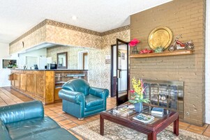 Sala de estar en el lobby