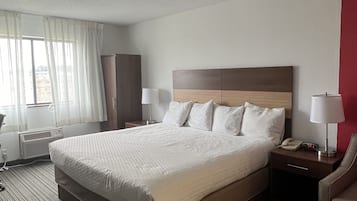 Caja de seguridad en la habitación y escritorio