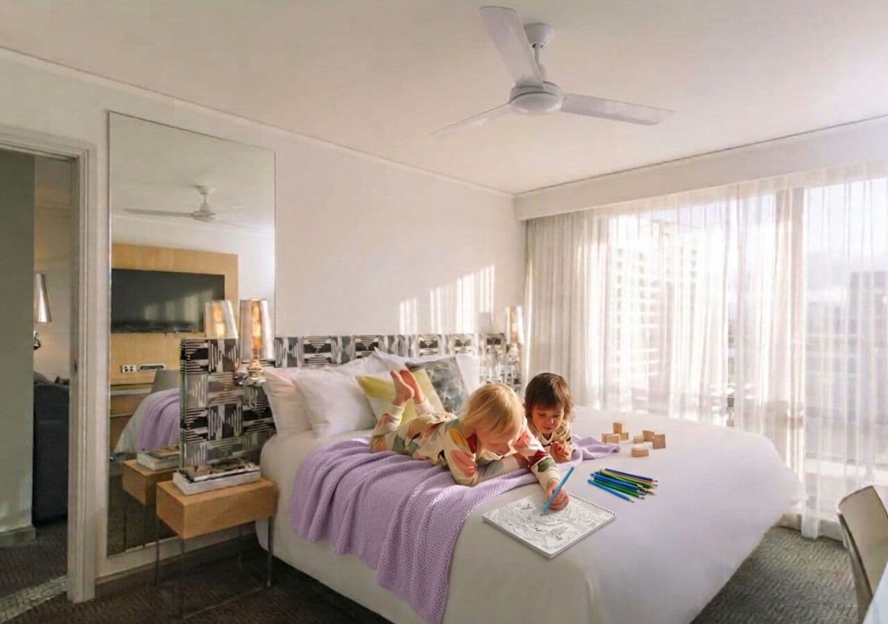 Suite – junior, 1 kingsize-seng | Sengetøy av topp kvalitet, minibar og skrivebord