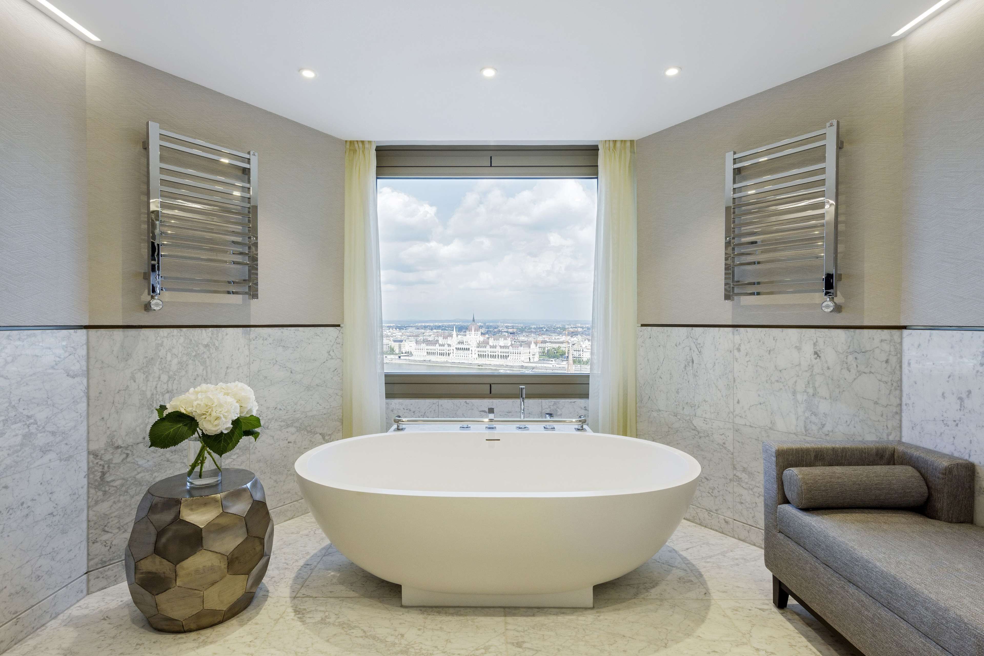 presidential suite, 1 king bed, non smoking | bathroom | designer toiletries, hair dryer, bathrobes, slippers